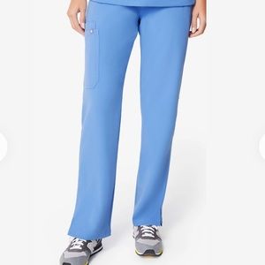 FIGS Kade Cargo Scrub Pants Pockets Blue M